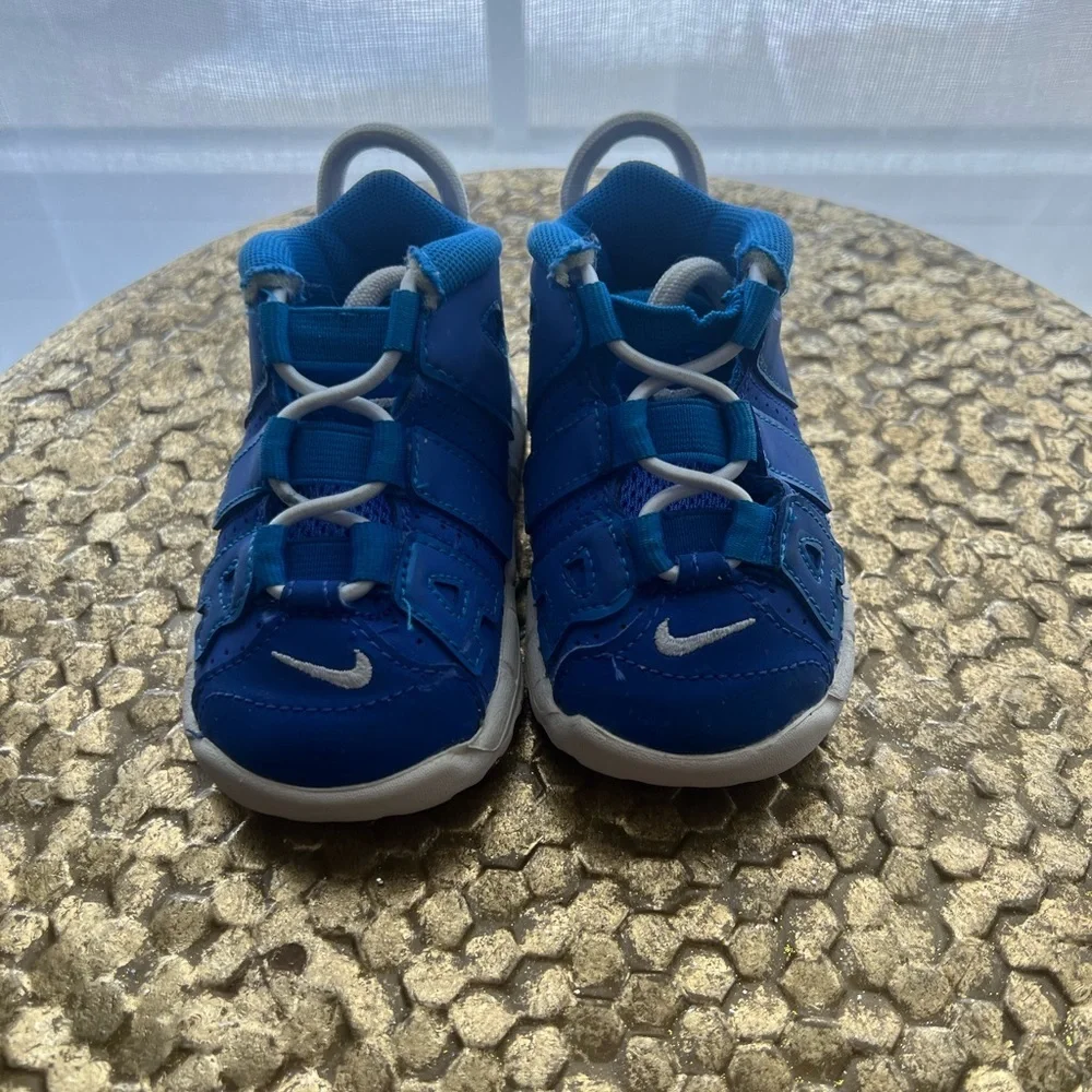 Nike Toddler Air More Uptempo Kids Royal Blue AIR Sneakers